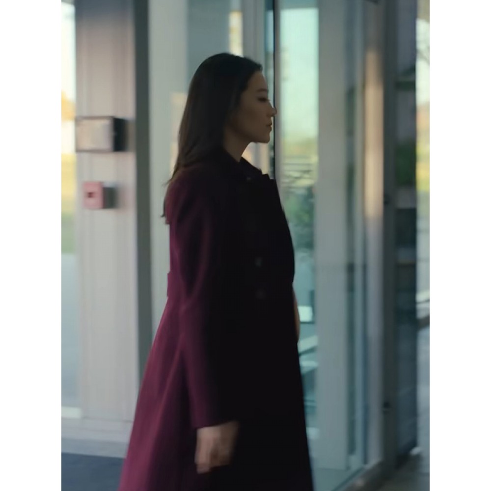 Partner Track Ingrid Yun Purple Coat