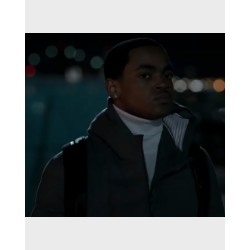 Power Book 2 Ghost Tariq St. Patrick Grey Puffer Jacket