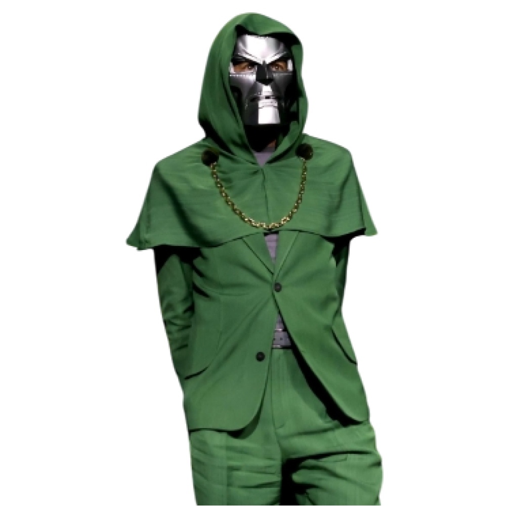 Robert Downey Jr Victor Von Doom Green Suit