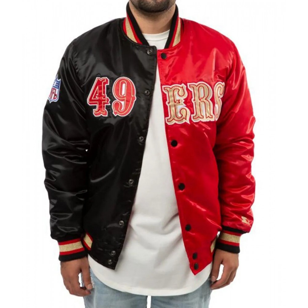 49ers varsity jackets