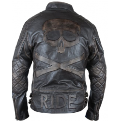 Skull & Bones Ride Moto Double Rider Jacket
