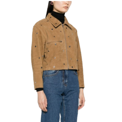 Sloane Suede Leather Jacket