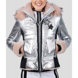 Spinning Out Mandy Davis Puffer Jacket