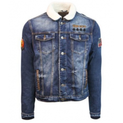 TOP GUN Tom Cat Lined Denim Jacket