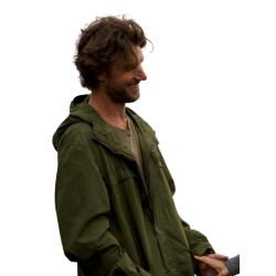 Take My Hand 2024 Adam Demos Green Cotton Jacket