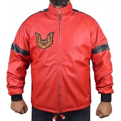 The Bandit Burt Reynolds Red Leather Jacket