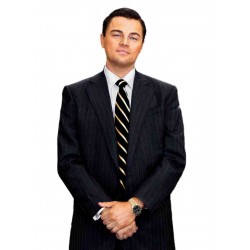 The Wolf of Wall Street Pinstripe Suit