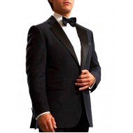 Tom Cruise Navy Blue Tuxedo Suit