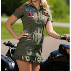 Top Gun Flight Dress Costume