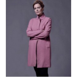 War of the Worlds Sarah Gresham Pink Trench Coat