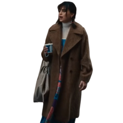 Your Monster 2024 Melissa Barrera Brown Trench Coat