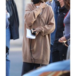 Zendaya Brown Long Jacket