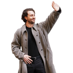 Aaron Taylor Johnson Trench Coat