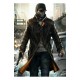 Video Game Watch Dog Leather Coat