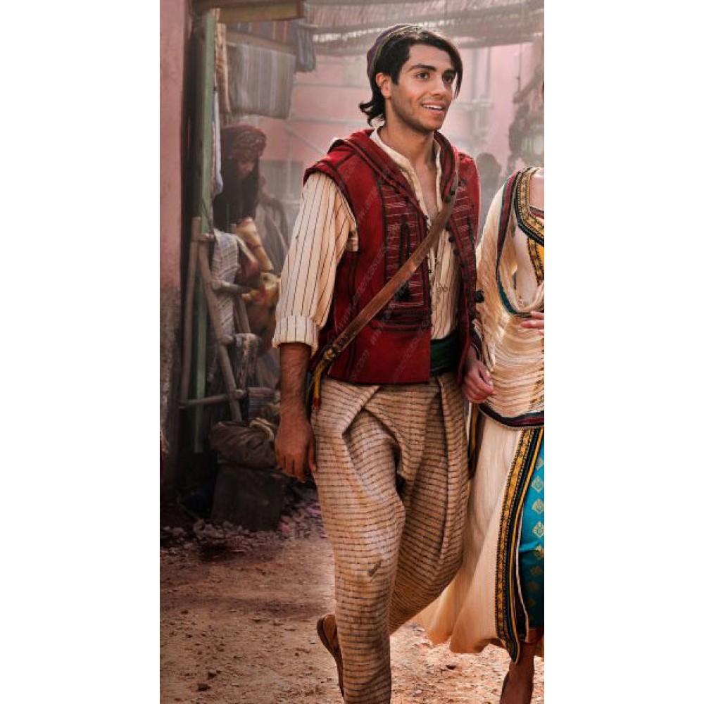 Prince Aladdins Red Vest, Aladdin Costumes