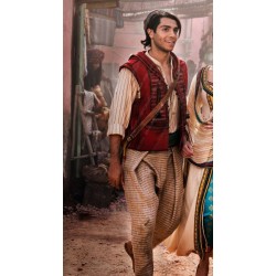 Aladdin Mena Massoud Red Vest
