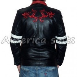 Alex Mercer Prototype Gaming Black Leather Jacket