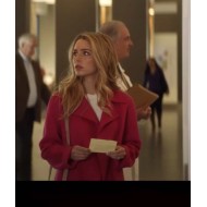 All My Life Jessica Rothe Pink Coat