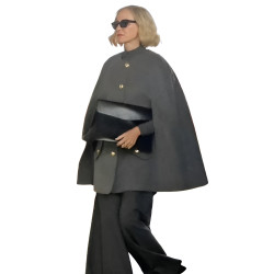 Alls Fair S02 Naomi Watts Buttoned Cape Coat Alls Fair S02 Naomi Watts Buttoned Cape Coat