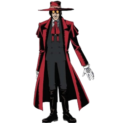 Alucard hellsing halloween costume red coat