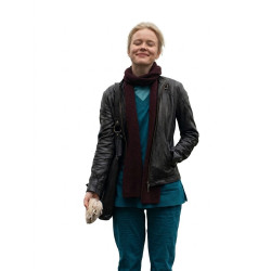 Amelia Eve Insidious Out of the Further Black Leather Jacket