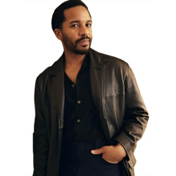 Andre Holland The Dutchman Black Leather Jacket