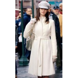 Anne Hathaway Faux Fur Coat