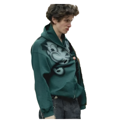 Anora 2024 Mark Eidelshtein Green Hoodie