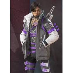 Apex Legends Crypto Orchid Leather Jacket