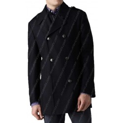 Arrow David Ramsey Blue Wool Jacket