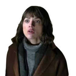 Ash Eiza Gonzalez Brown Coat