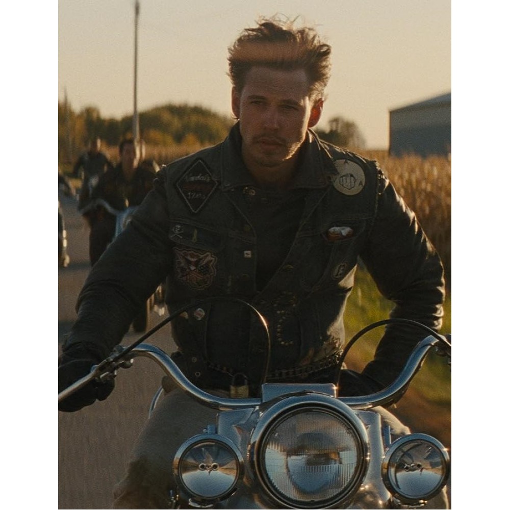 Austin Butler The Bikeriders 2023 Vest | America Suits