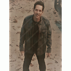Avengers Endgame Scott Lang Black Jacket