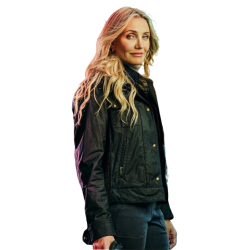 Back in Action 2025 Cameron Diaz Black Jacket