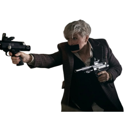 Back in Action 2025 Glenn Close Tweed blazer