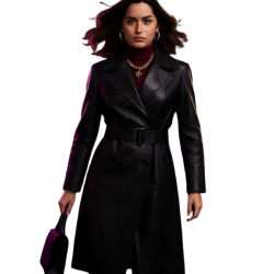 Ballerina 2025 Catalina Sandino Moreno Leather Coat Ballerina 2025 Catalina Sandino Moreno Leather Coat