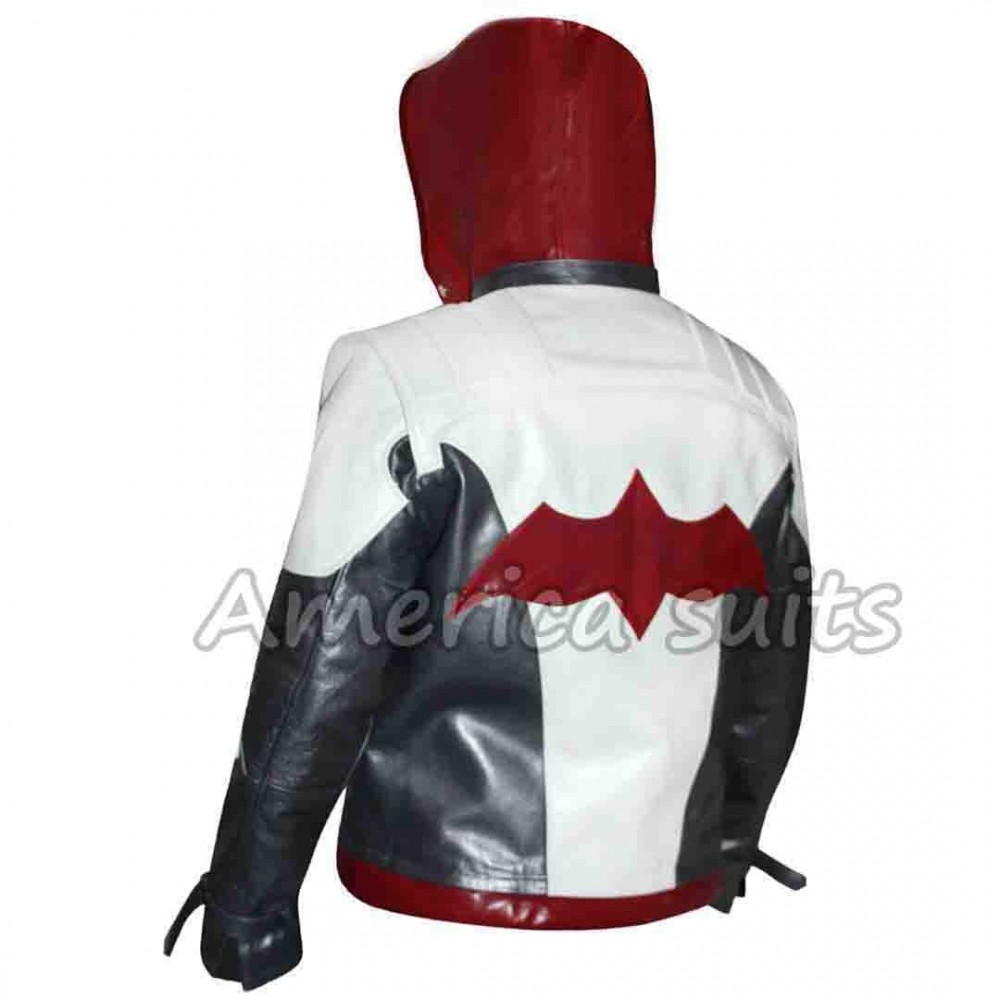 BATMAN ARKHAM KNIGHT RED HOOD FAUX LEATHER JACKET & VEST - Ultimate Leather  Jackets