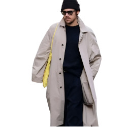 Beige Trench Coat 2025 Harry Styles 