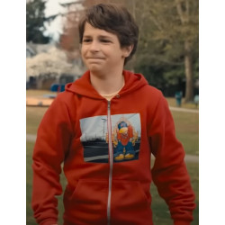 Benjamin Pajak Playdate Red Hoodie
