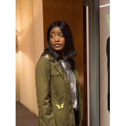 Berlin Station April Lewis Green Jacket
