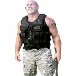 Bill Goldberg Check Point Tj Leather Vest