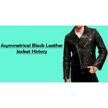 Asymmetrical Black Leather Jacket History