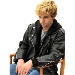 Boulevard Mikel Niso Black Leather Jacket