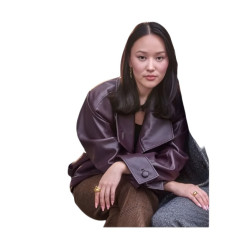 Bridgerton S04 Sophie Baek Leather Trench Coat Bridgerton S04 Sophie Baek Leather Trench Coat