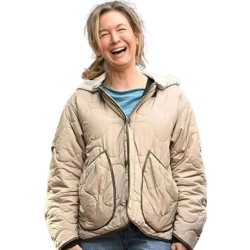 Bridget Jones Mad About the Boy Renee Zellweger Quilted Puffer Jacket Bridget Jones Mad About the Boy Renee Zellweger Quilted Puffer Jacket