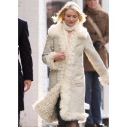 Cameron Diaz Faux Fur Coat