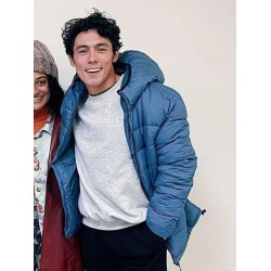 Cameron Wong The Puppetman Blue Puffer Jacket
