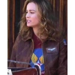 Captain Marvel Carol Danvers Bomber Jacket