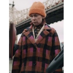 Carrie Preston Elsbeth Checked Trench Coat