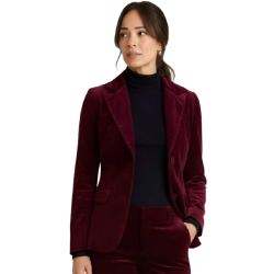 Cassandra Lee Murder in a Small Town Maroon Blazer Cassandra Lee Murder in a Small Town Maroon Blazer